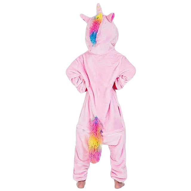 combinaison pyjama licorne rose garçon