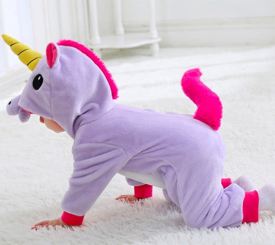 Pyjama <br> Licorne Violette Bébé