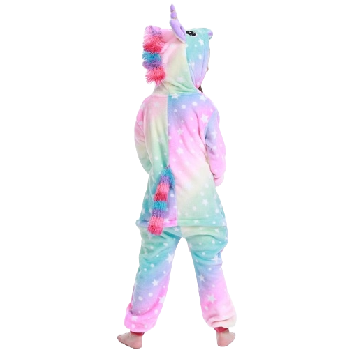 pyjama licorne enfant arc-en-ciel 2