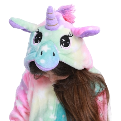 pyjama licorne enfant arc-en-ciel 5