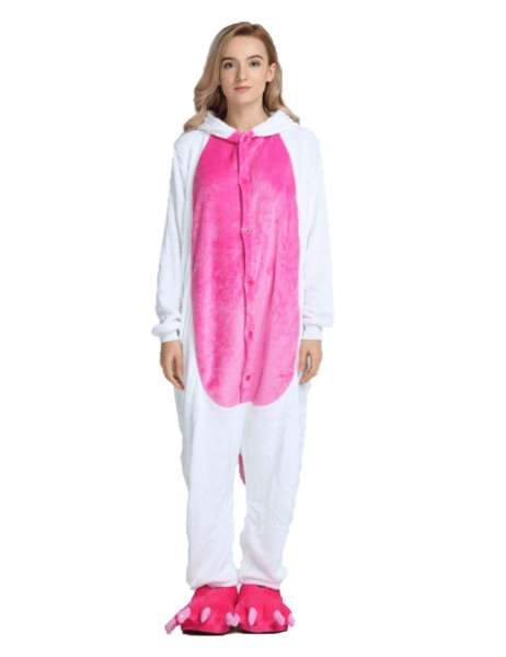 Combinaison <br> Licorne Blanche et Rose
