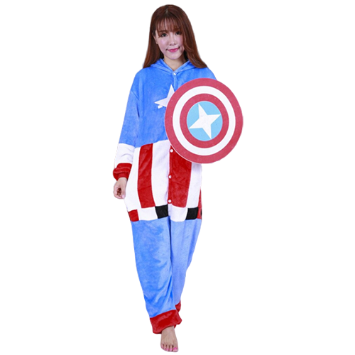 combinaison captain america