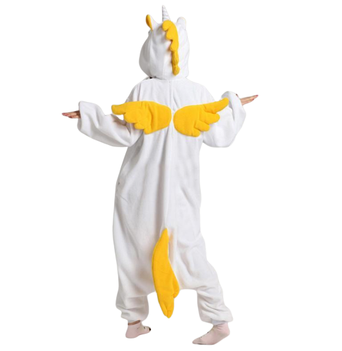 combinaison licorne jaune