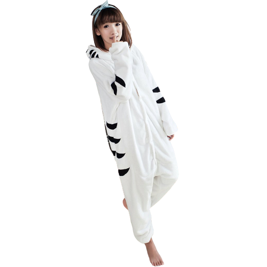 kigurumi tigre blanc