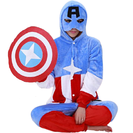 Combinaison Pyjama Captain America