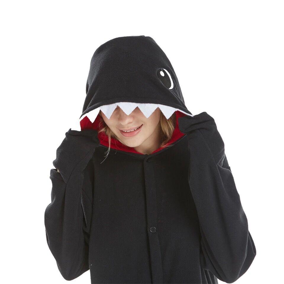 kigurumi requin noir