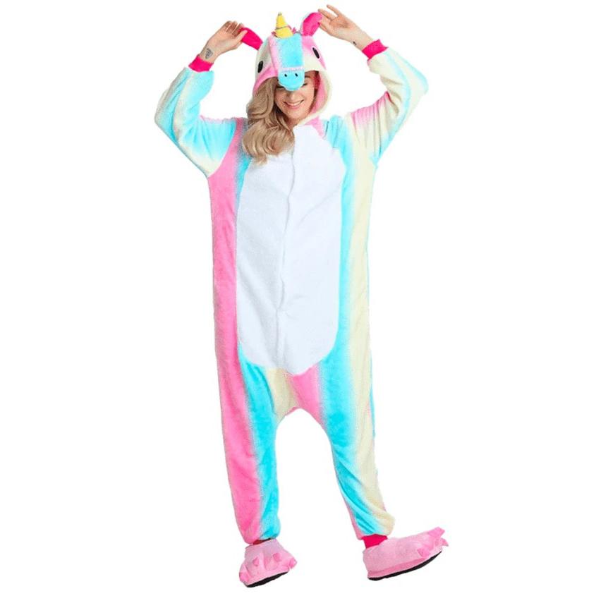 pyjama licorne arlequin